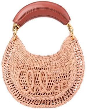 Chloé Summer Banana Hobo Bag - Pink