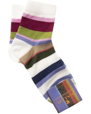 Gallo Very Short Cotton Socks - Blue