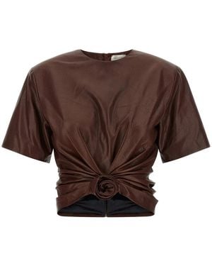 Magda Butrym '15' T-Shirt - Brown