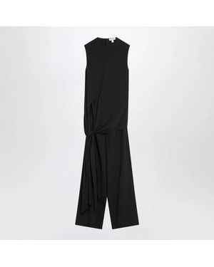 Alaïa Alaia Full Jumpsuit With A Belt - Black