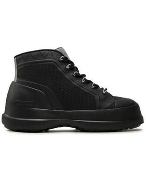 Moon Boot Luna Trek Mid Nylon Boots - Black