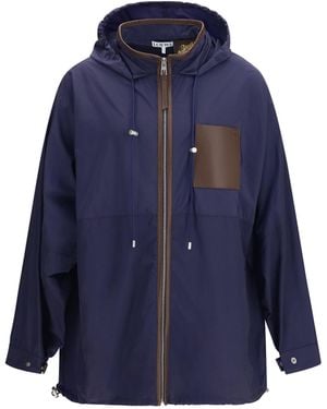 Loewe Hooded Technical Fabric Jacket X Paula's Ibiza - Blue
