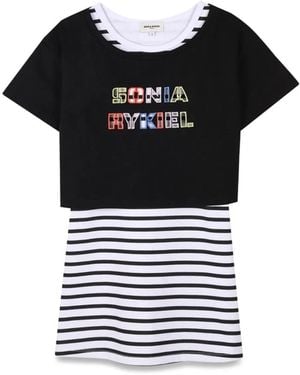 Sonia Rykiel T-Shirt With Dress Set - Black