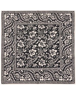 TOTEME Hankie Lace Scarf - Black