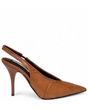 Steve Madden Leather Shoes - Brown
