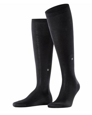 Burlington Cardiff Knee-High Socks - Black