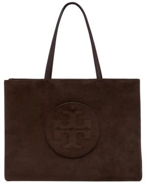 Tory Burch Ella Shopper Bag - Brown