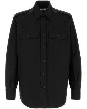 McQueen Cotton Shirt - Black