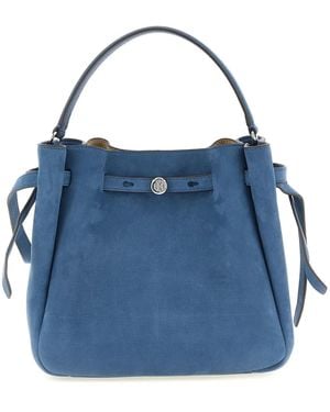 Tory Burch 'Romy' Bucket Bag - Blue