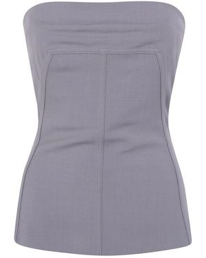 Rick Owens "Bustier" Top - Purple