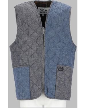 barbour x a.p.c. Barbour X A.P.C. - Blue