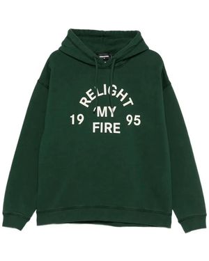 DSquared² Cotton Sweatshirt - Green