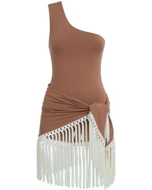 Taller Marmo Yacare Swimsuit - White