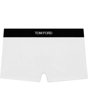 Tom Ford Boxers With Logo - White
