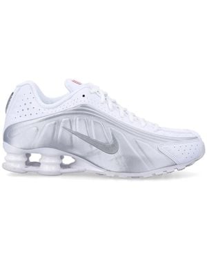 Nike Shox R4 Running Sneakers - White