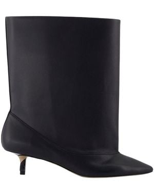 Jacquemus Tourni Ankle Boots - Blue