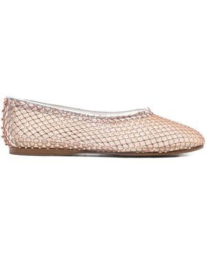 forte_forte Strass Mesh Ballerina - Pink