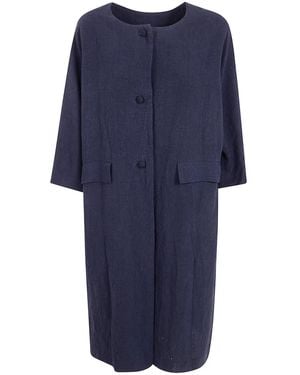 Daniela Gregis "Tartaruga" Coat - Blue