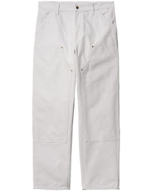 Carhartt Pantalone Double Knee - White