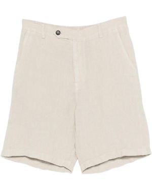 MC2 Saint Barth Linen Sebastian Pants - Natural
