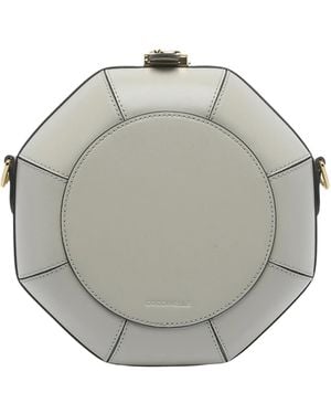 Coccinelle Clutch Sewing Box Bag - Grey