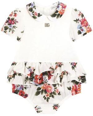Dolce & Gabbana Dolce & Gabbana Body "Flowers" - White