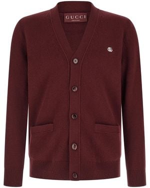 Gucci 'Doppia G' Jumper - Purple