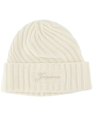 Jacquemus Le Bonnet Tourni - Natural