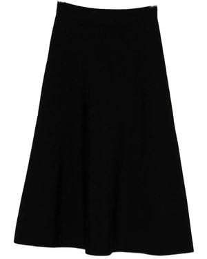 Emporio Armani Light Wheel Skirt - Black
