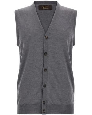 Zanone Flexwool Vest - Gray
