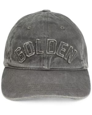 Golden Goose Journey Baseball Cap Washed Cotton Twil - Grey
