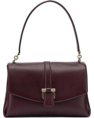 Ferragamo Leather Handbag - Purple