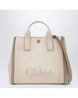 Chloé Carry Tote Bag - Natural