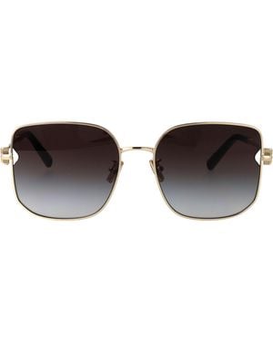 Tiffany & Co. Tiffany & Co Pale Steel Sunglasses - Brown