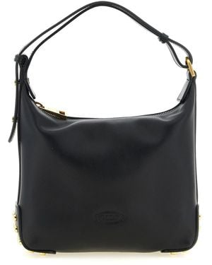 Tod's 'Gommini' Mini Shoulder Bag - Black