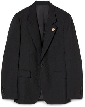 Gucci Polyester Wool Jacket - Black