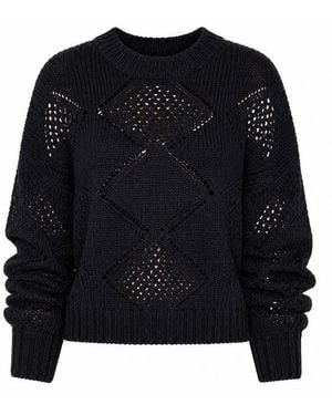 Liu Jo Cotton Jumper - Black