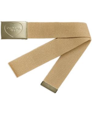 Carhartt Logo Belt - Natural