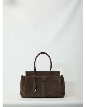 Tod's Tods T Timeless Small Shoulder Bag - Brown