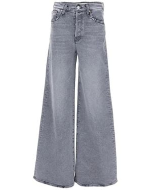 Mother Jeans With Five Pockets - Gray