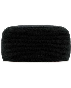 The Row Perleaf Hat - Black