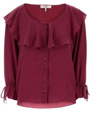 Chloé Chloe Blouse - Purple