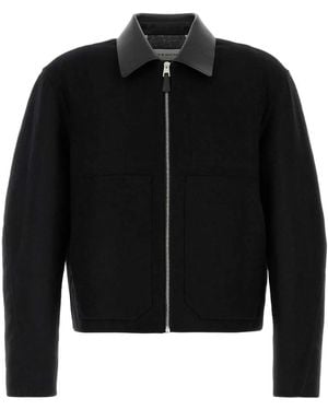 Givenchy Blouson With Leather Collar - Black