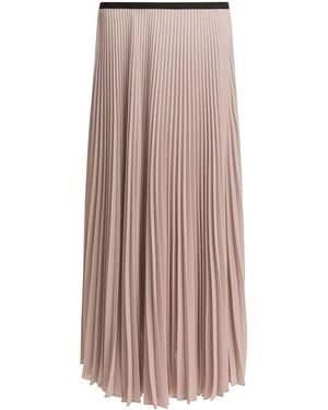 Semler Polyester Skirt - Brown