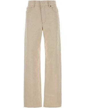 Fendi Long Jeans - Natural