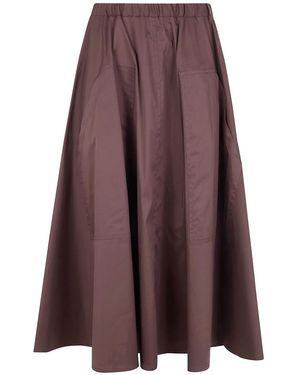 DR. HOPE Midi Skirt - Purple