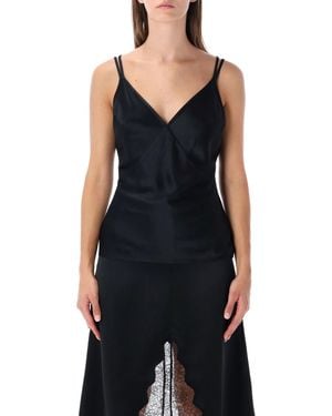 Anine Bing Blanca Top - Black