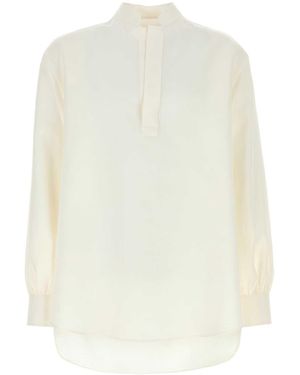 Valentino Garavani Camicia Maniche Lung - White