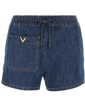 Valentino Garavani Short Denim - Blue