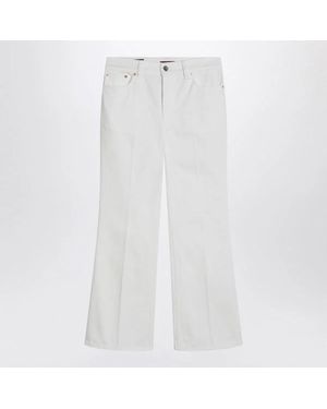 Gucci Flared Trousers - White